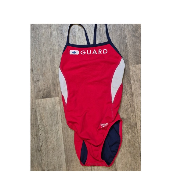 Speedo Guard Swimsuit One Piece Lifeguard Athletic Training Swimwear
Size XS 031 - Picture 1 of 6